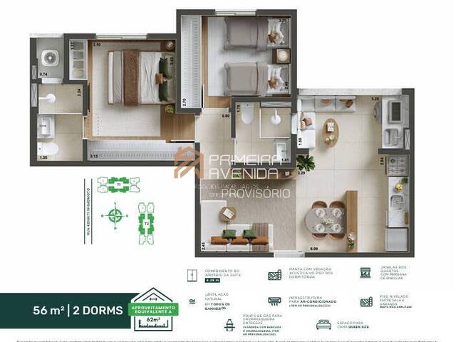 #AP1611 - Apartamento para Venda em São José dos Campos - SP - 2
