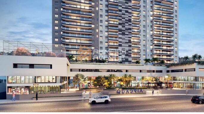 Lançamento - Quadria Aquarius – 45m²- 1 dormitório