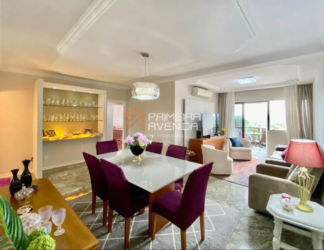 Apartamento 134m² - 3 dorms,1 suíte (ar cond.) - 2 vagas - Jardim Aquarius